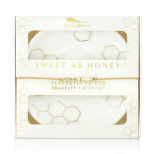 Load image into Gallery viewer, Bracelet + Dish Set - HONEY